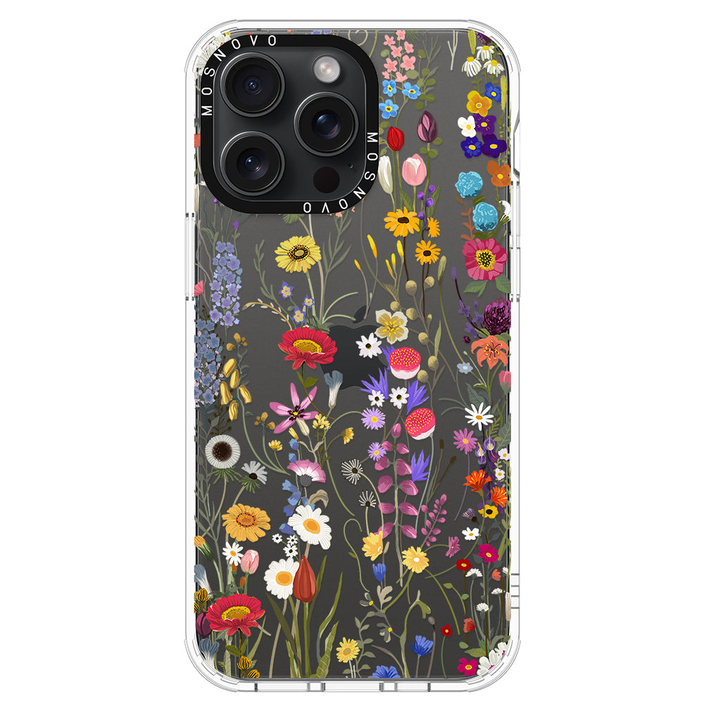 Summer Meadow Phone Case - iPhone 15 Pro Max Case - MOSNOVO