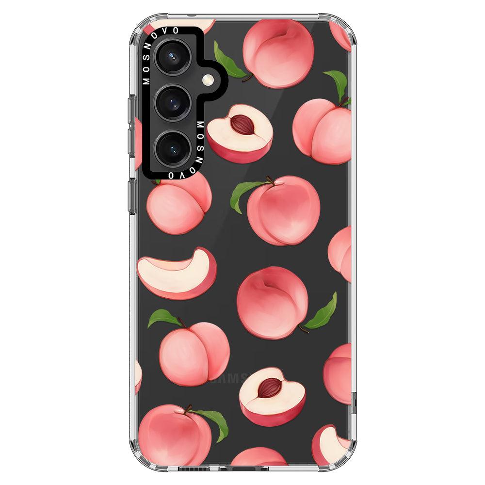 Cute Peach Phone Case - Samsung Galaxy S23 FE Case