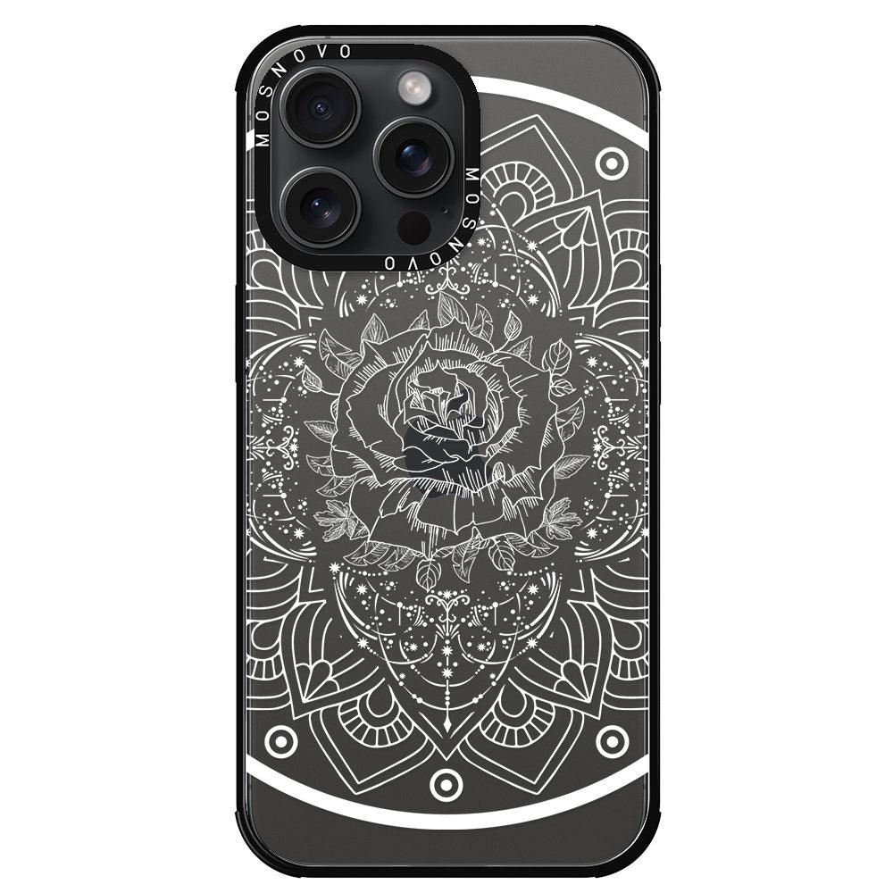 Rose Art Phone Case - iPhone 15 Pro Max Case - MOSNOVO