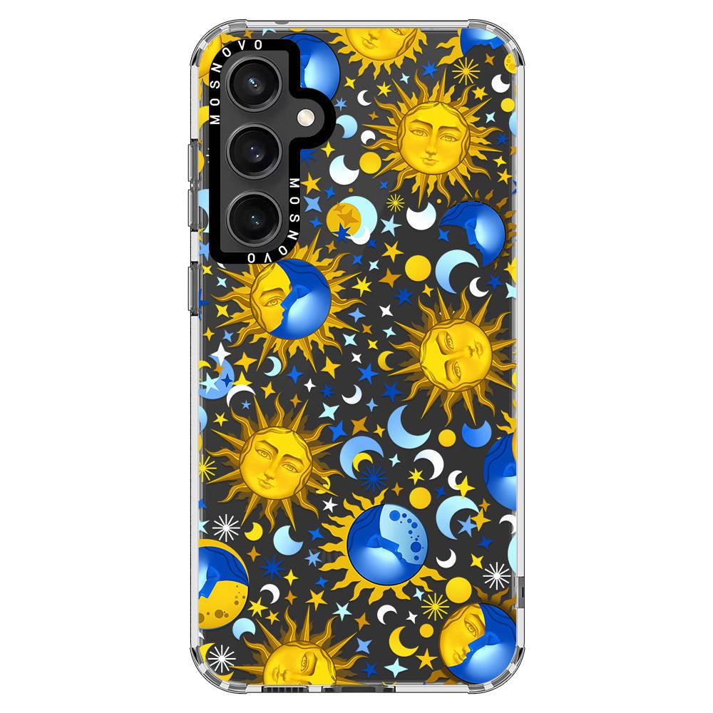 Celestial Sun Moon Phone Case - Samsung Galaxy S23 FE Case