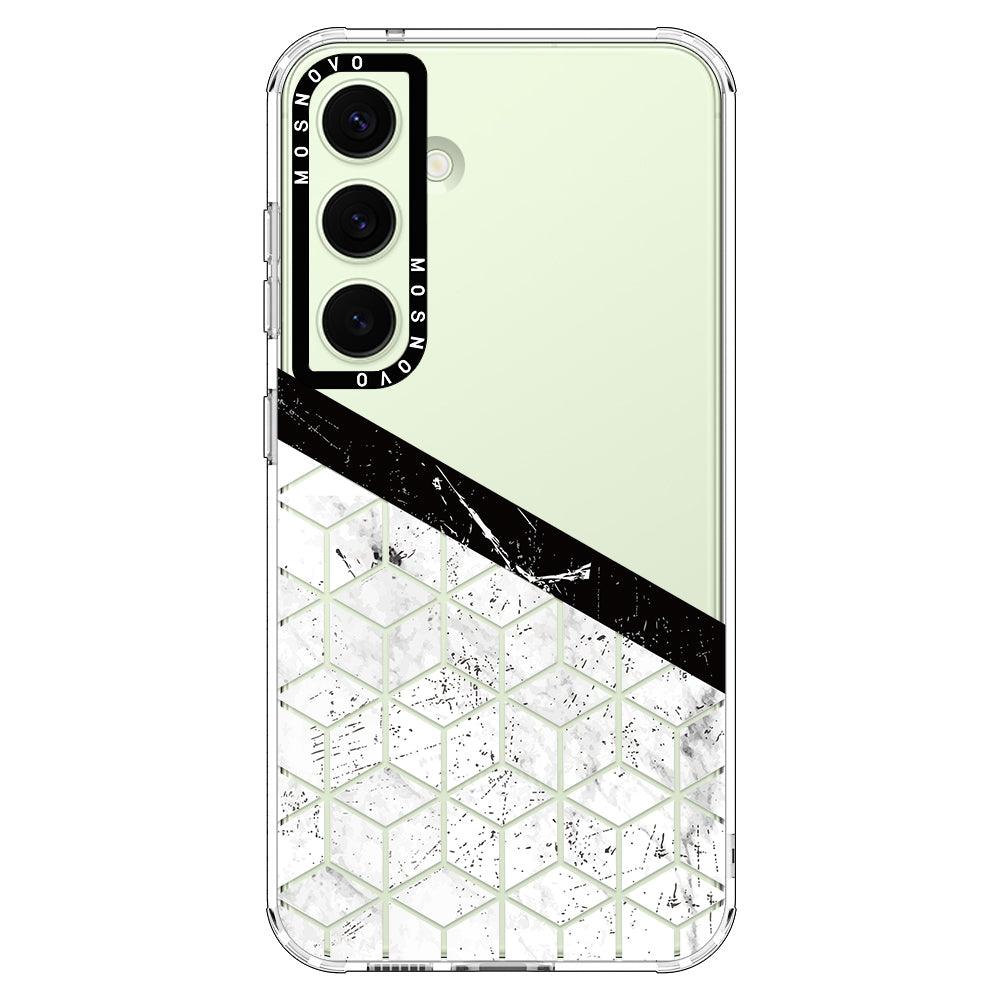 Marble Block Art Phone Case - Samsung Galaxy S24 Plus Case - MOSNOVO