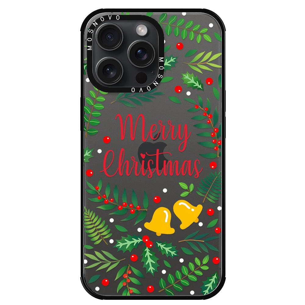 Merry Christmas Phone Case - iPhone 15 Pro Max Case - MOSNOVO