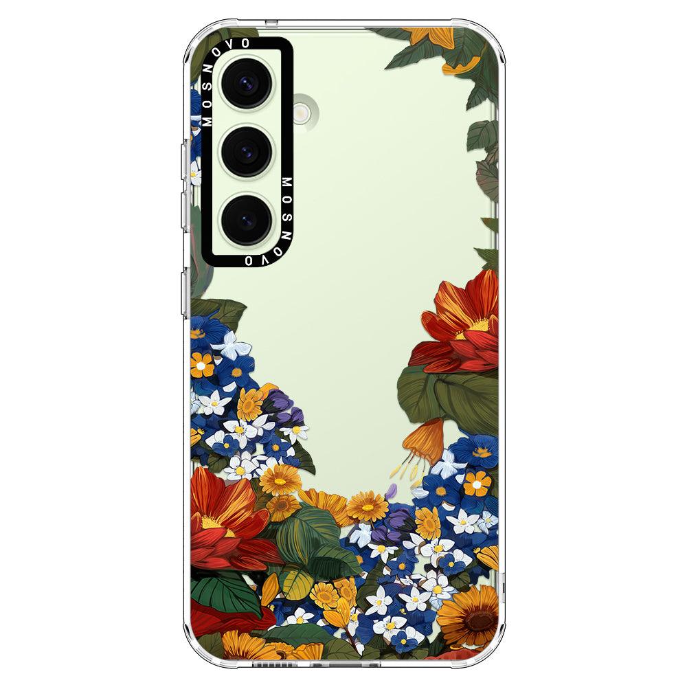 Floral Garden Phone Case - Samsung Galaxy S24 Case - MOSNOVO