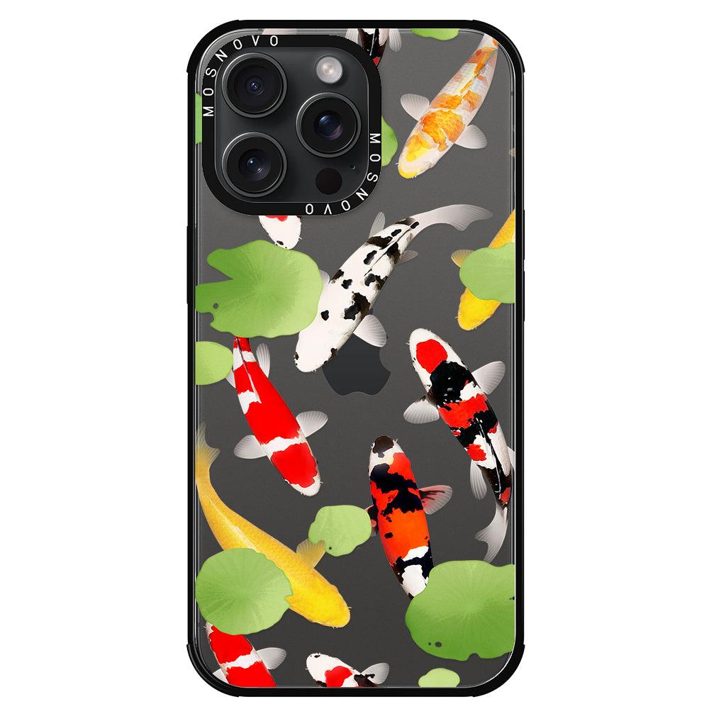 Koi Phone Case - iPhone 15 Pro Max Case - MOSNOVO