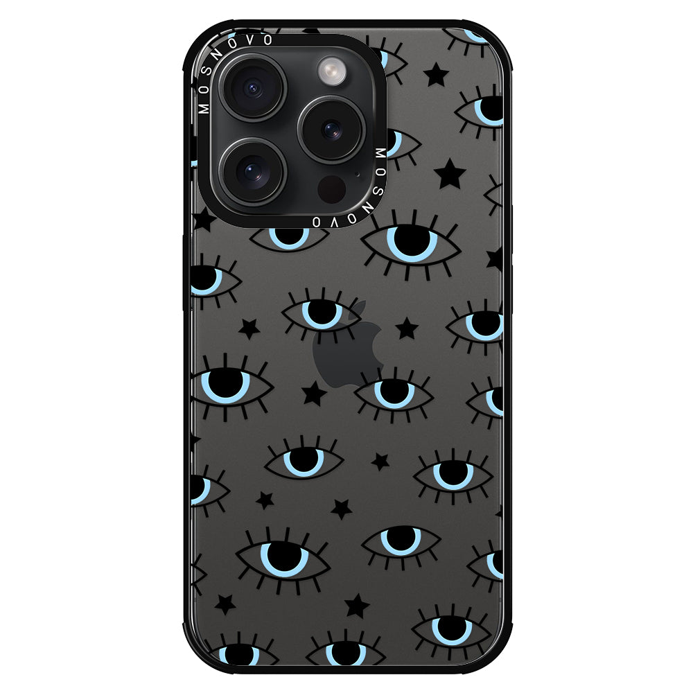 Hippie Eye Phone Case - iPhone 15 Pro Case - MOSNOVO