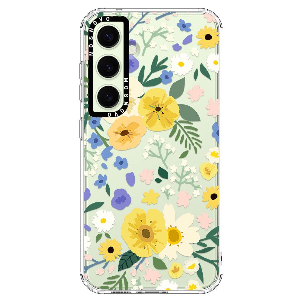 Spring Flower Phone Case - Samsung Galaxy S24 Case - MOSNOVO