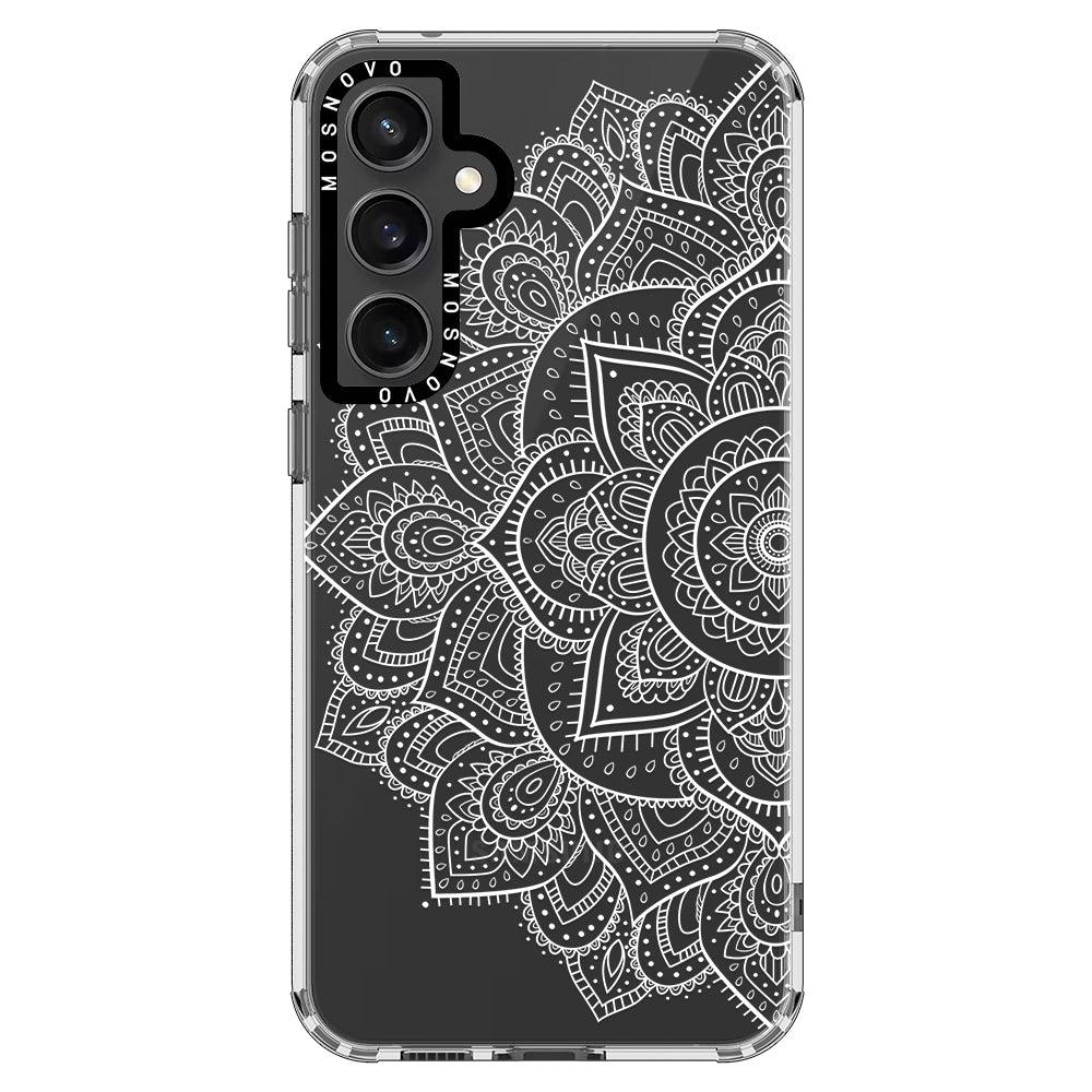 Half Mandala Phone Case - Samsung Galaxy S23 FE Case