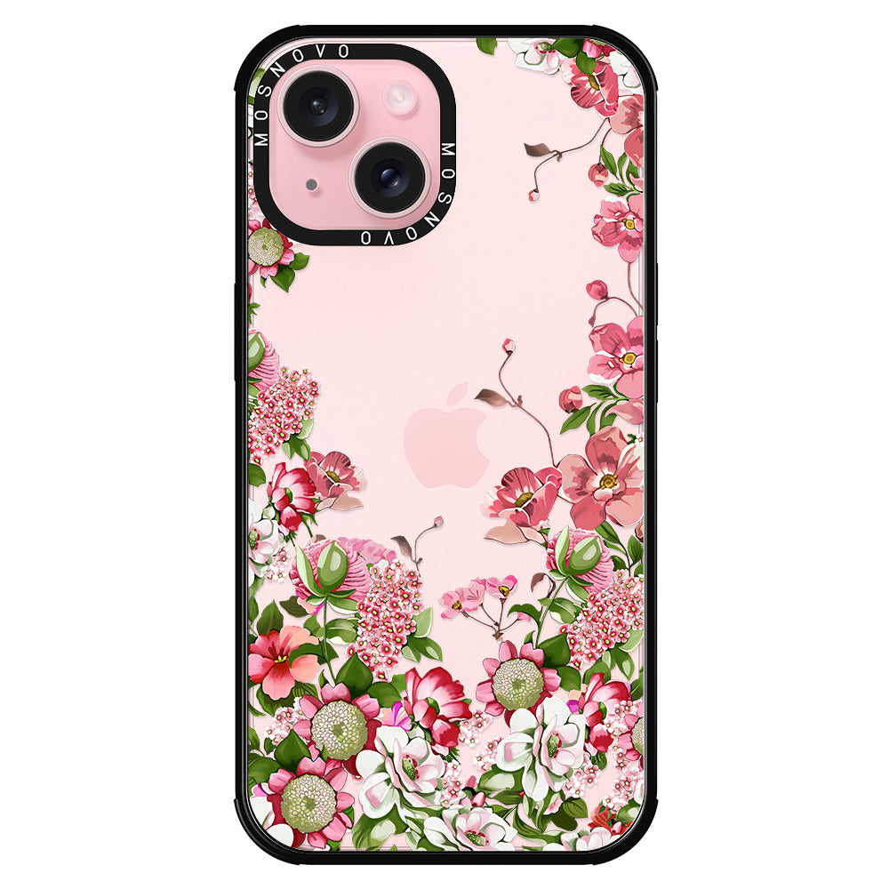 Blooms Phone Case - iPhone 15 Plus Case - MOSNOVO