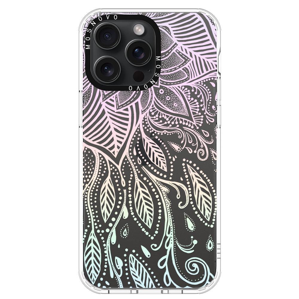 Dreamy Henna Phone Case - iPhone 15 Pro Max Case - MOSNOVO