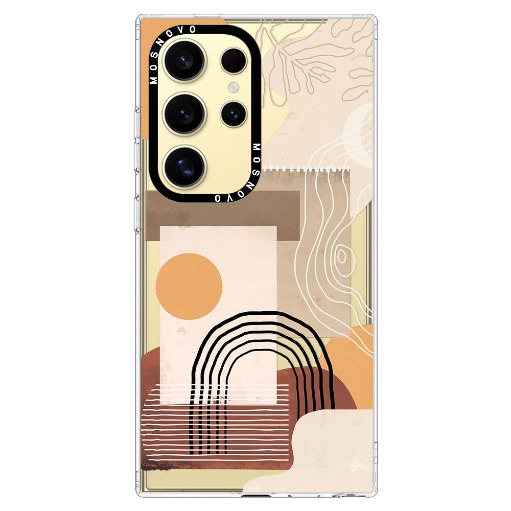 Minimalist Abstract Art Phone Case - Samsung Galaxy S24 Ultra Case - MOSNOVO