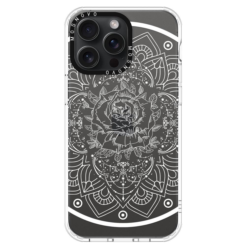 Rose Art Phone Case - iPhone 15 Pro Max Case - MOSNOVO