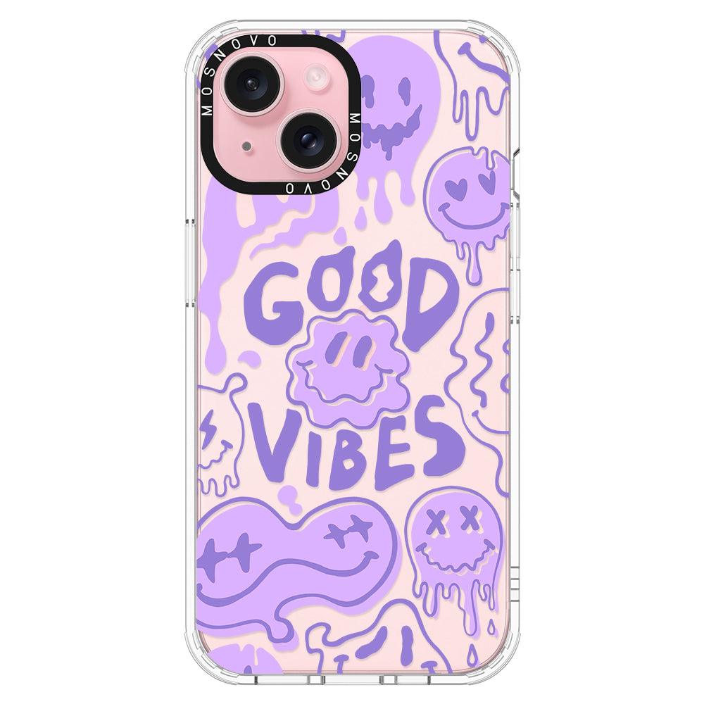 Good Vibes Phone Case - iPhone 15 Plus Case - MOSNOVO