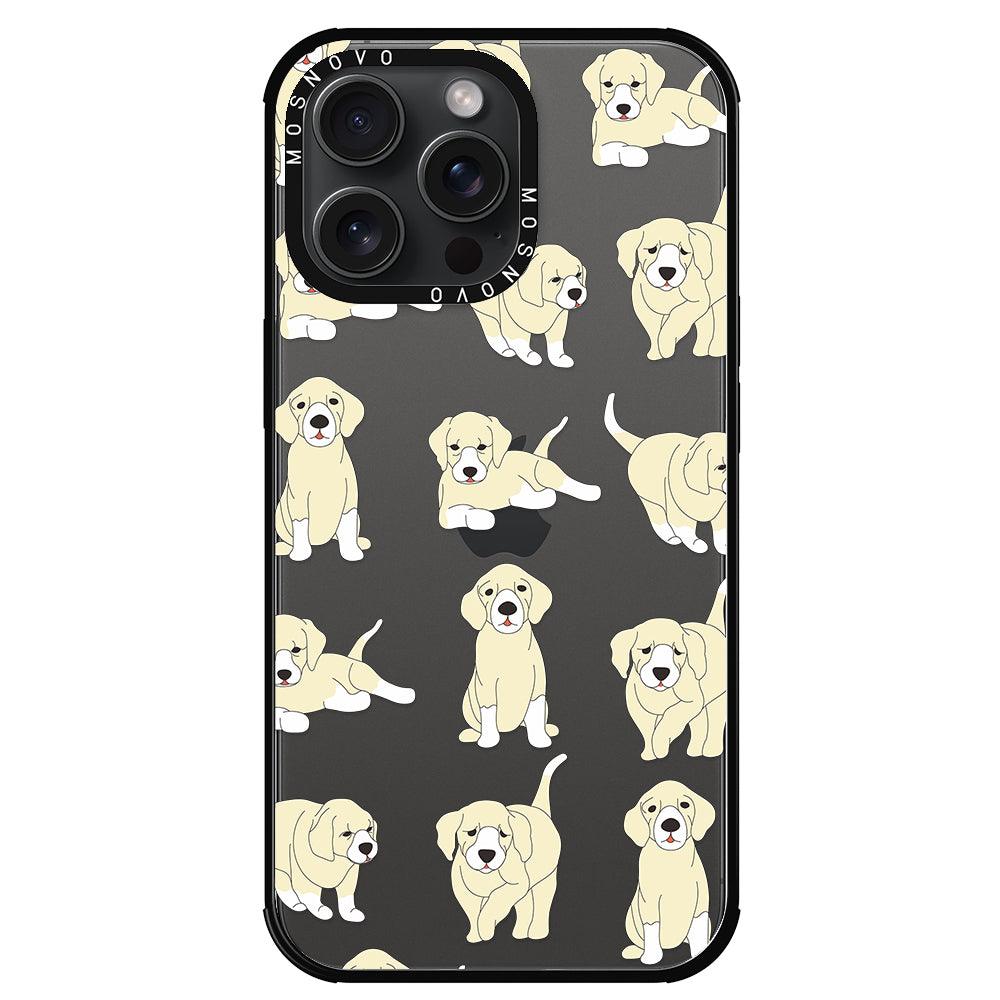 Golden Retriever Phone Case - iPhone 15 Pro Max Case - MOSNOVO