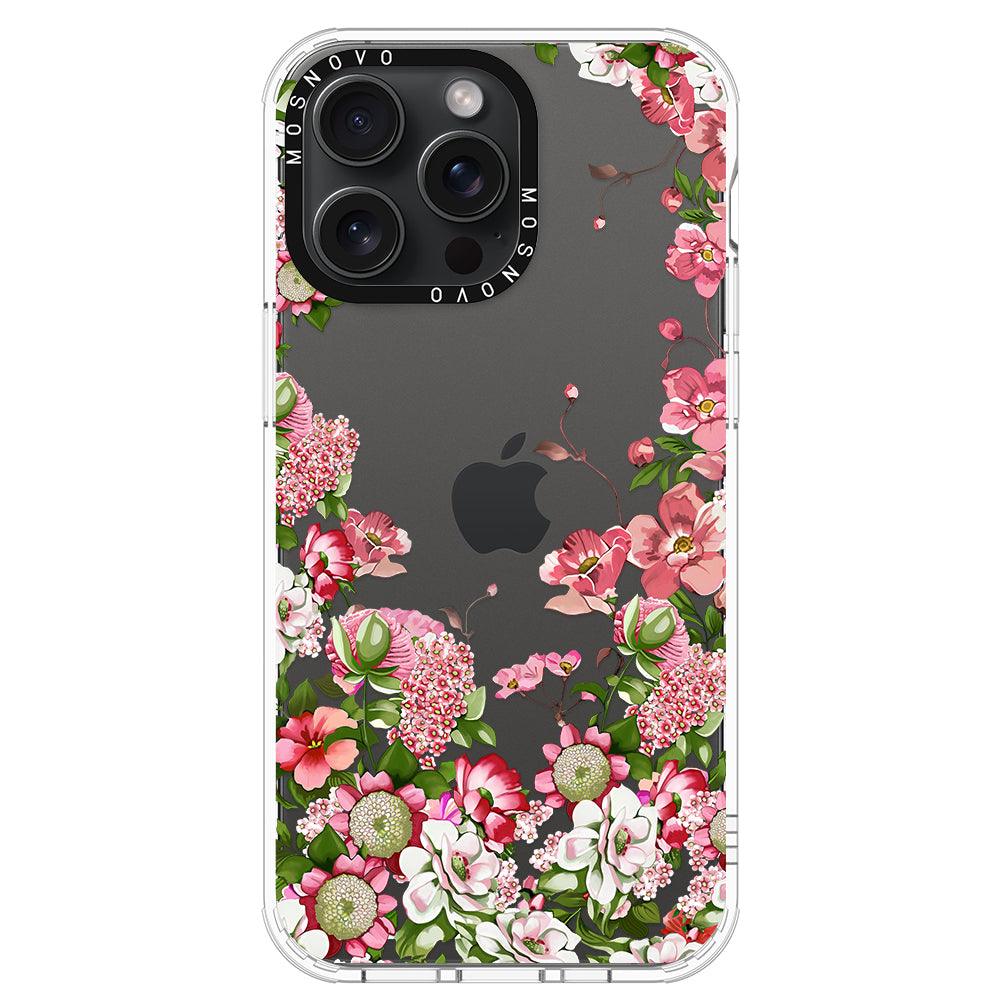 Blooms Phone Case - iPhone 15 Pro Max Case - MOSNOVO