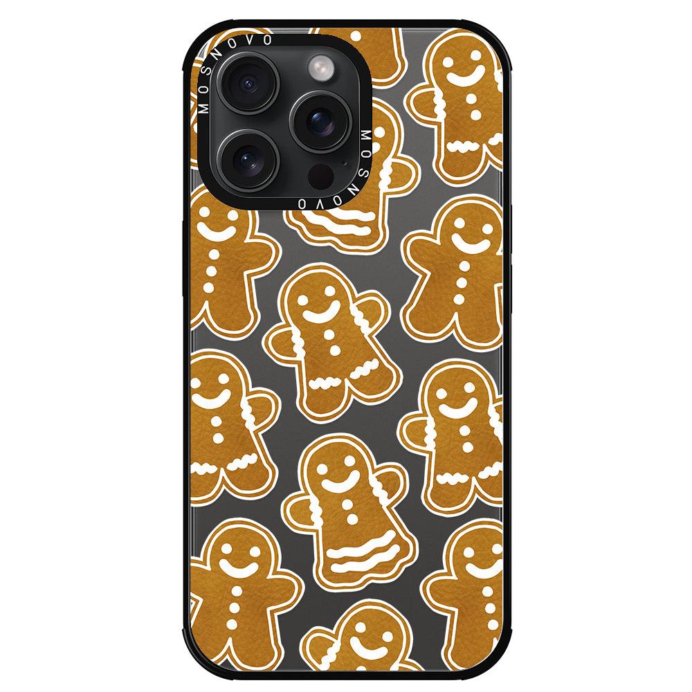 Ginger Breadman Phone Case - iPhone 15 Pro Max Case - MOSNOVO