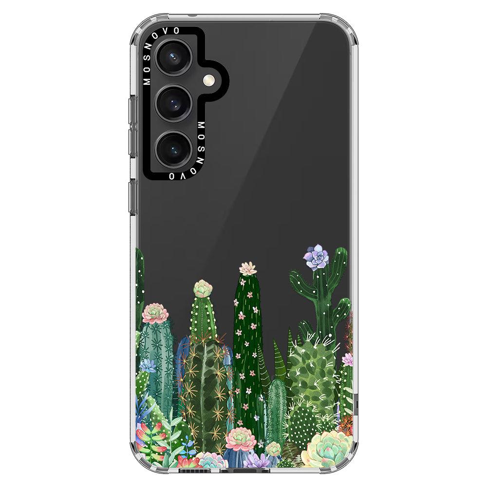 Succulents Garden Phone Case - Samsung Galaxy S23 FE Case