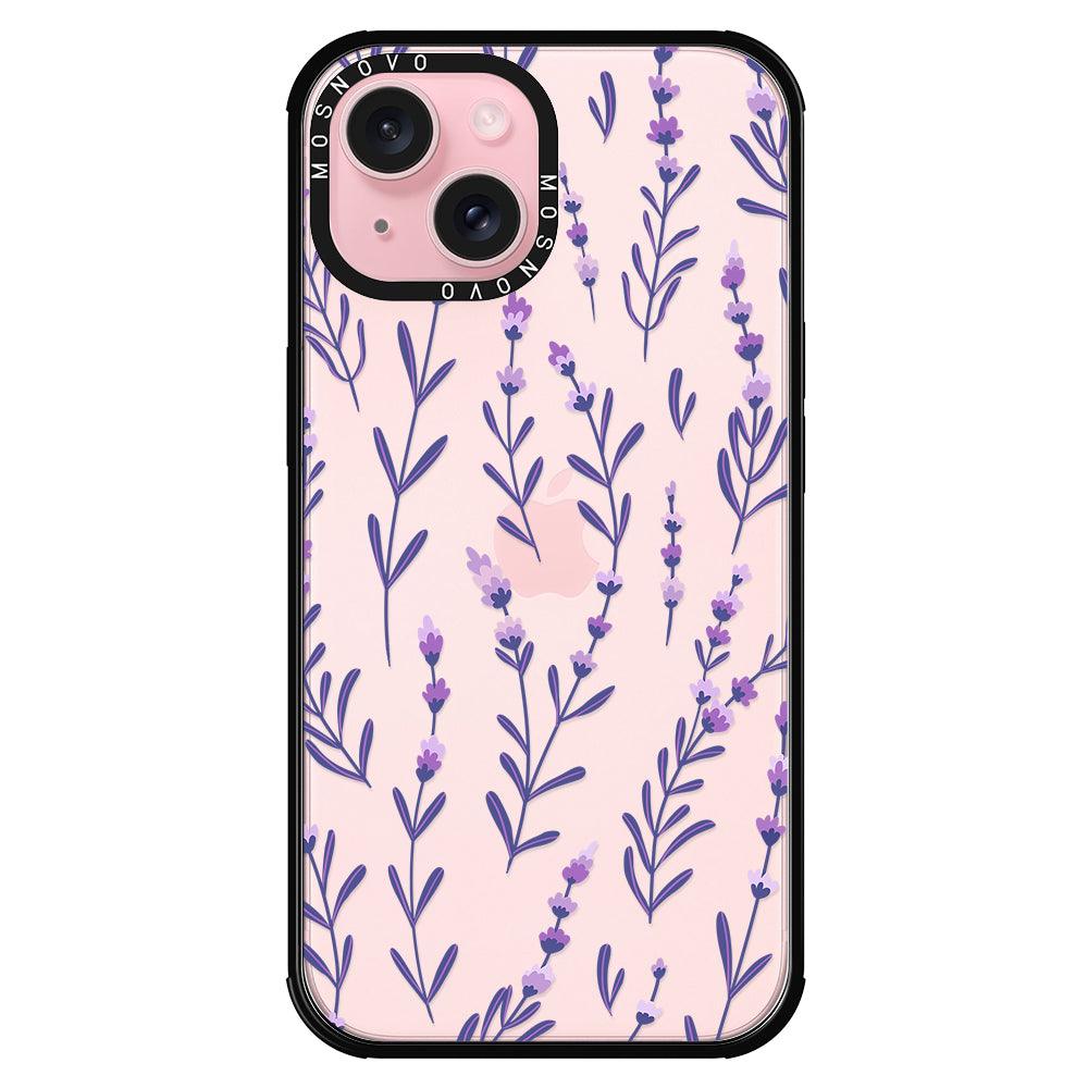 Lavenders Phone Case - iPhone 15 Plus Case - MOSNOVO