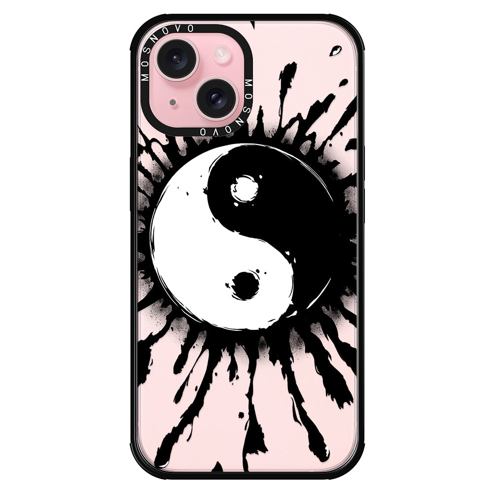 Ying Yang Phone Case - iPhone 15 Case - MOSNOVO