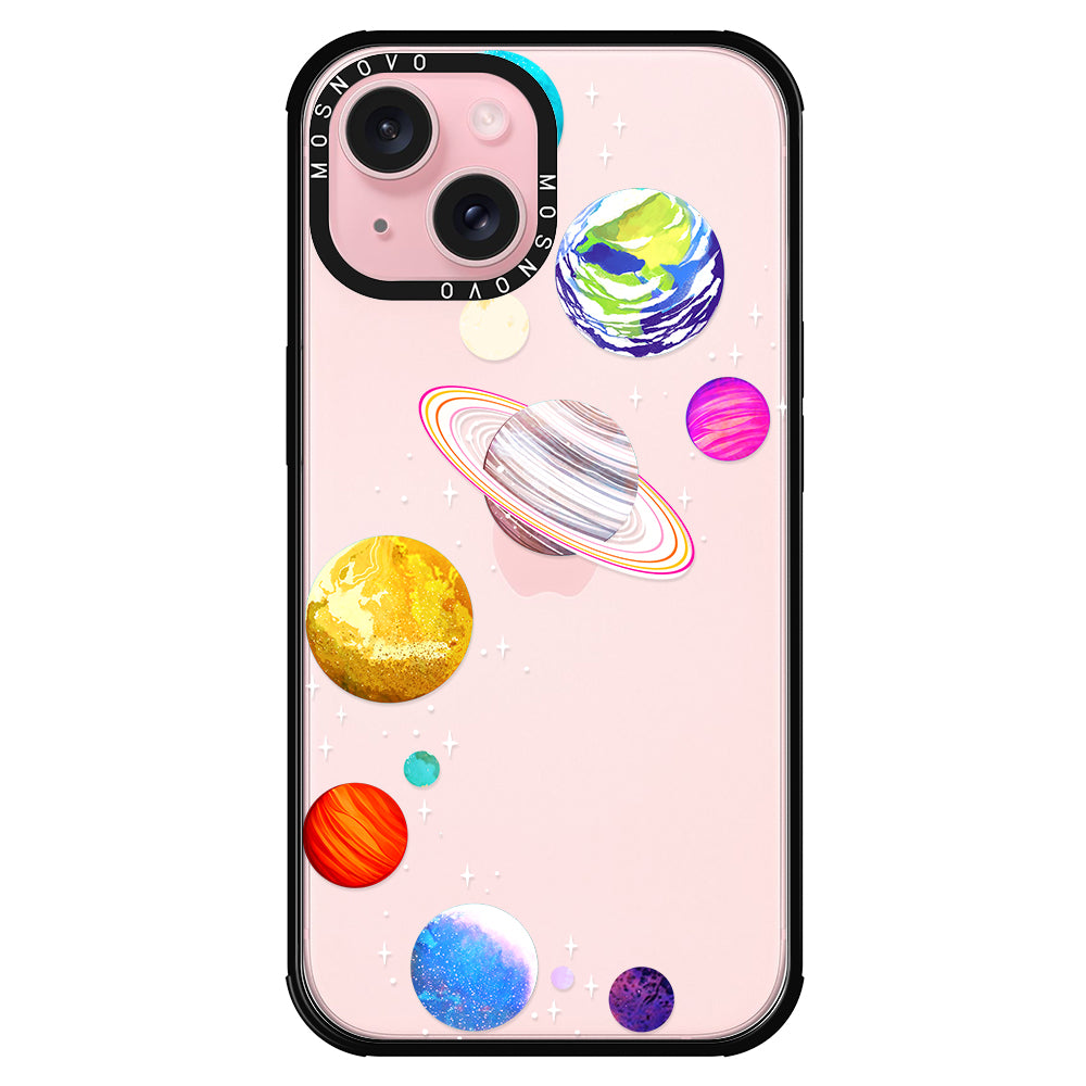 The Planet Phone Case - iPhone 15 Case Black