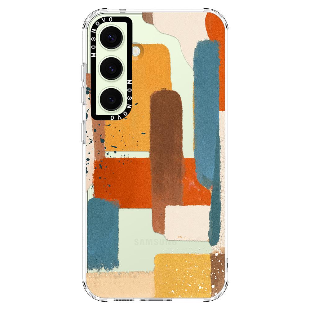 Brush Art Phone Case - Samsung Galaxy S24 Case - MOSNOVO