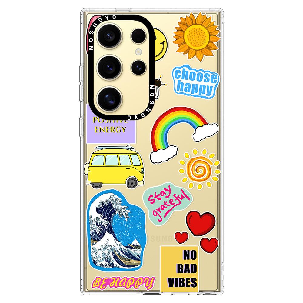 Summer Vibes Phone Case - Samsung Galaxy S24 Ultra Case - MOSNOVO