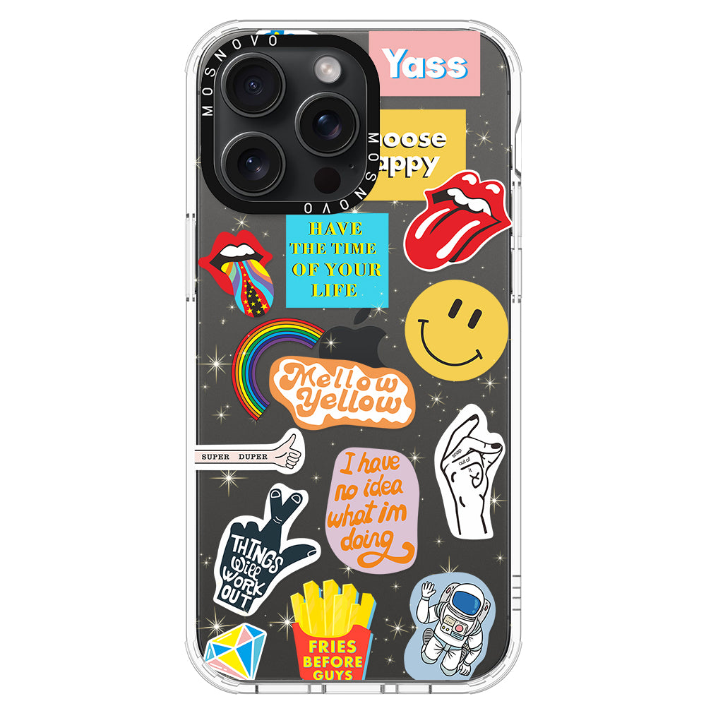 Pop Culture Phone Case - iPhone 15 Pro Max Case - MOSNOVO