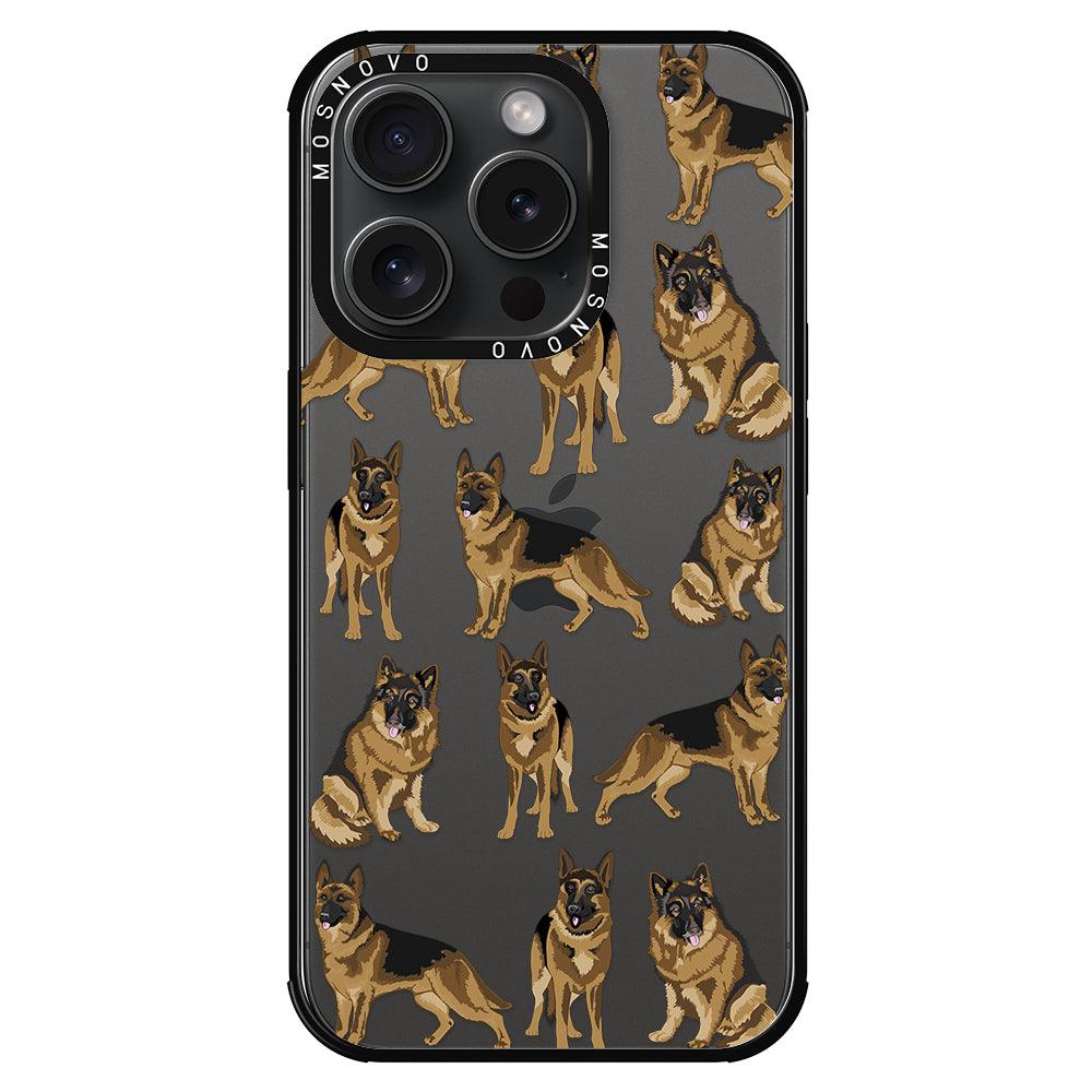 Shepherd Dog Phone Case - iPhone 15 Pro Case - MOSNOVO