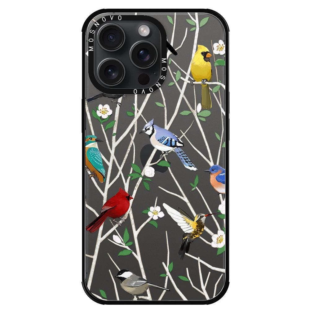 Wild Bird Phone Case - iPhone 15 Pro Max Case - MOSNOVO