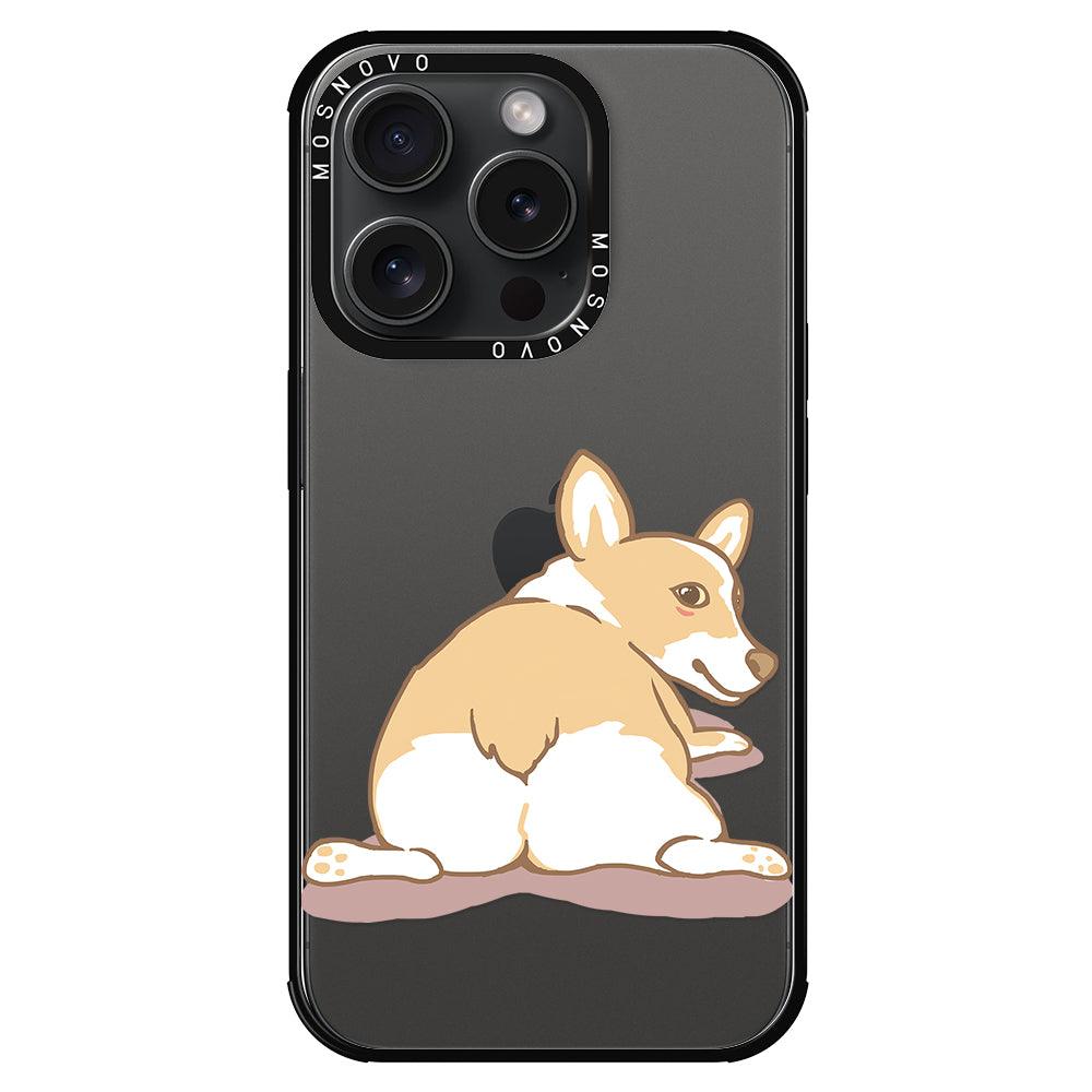 Corgi Dog Phone Case - iPhone 15 Pro Case - MOSNOVO