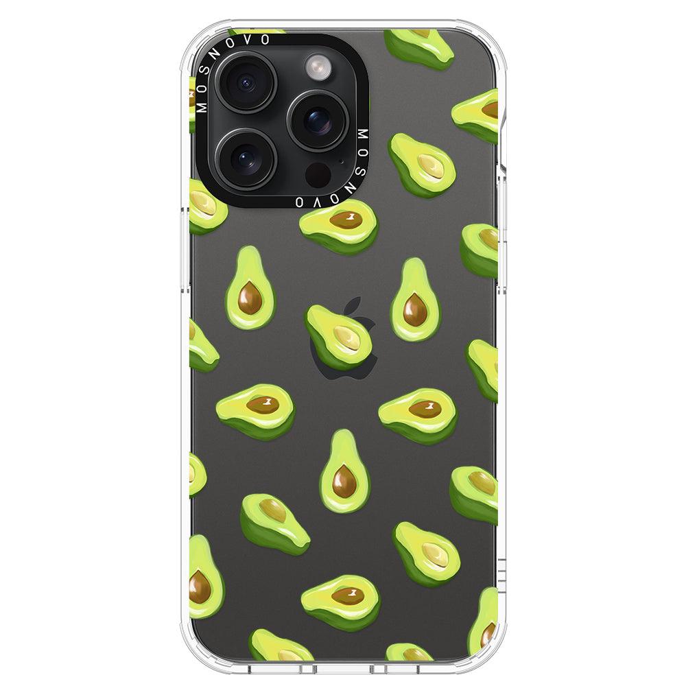 Fleshy Avocado Phone Case - iPhone 15 Pro Max Case - MOSNOVO