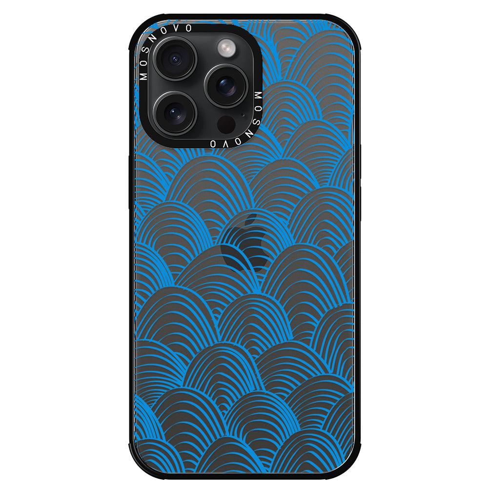 Wavy Wave Phone Case - iPhone 15 Pro Max Case - MOSNOVO