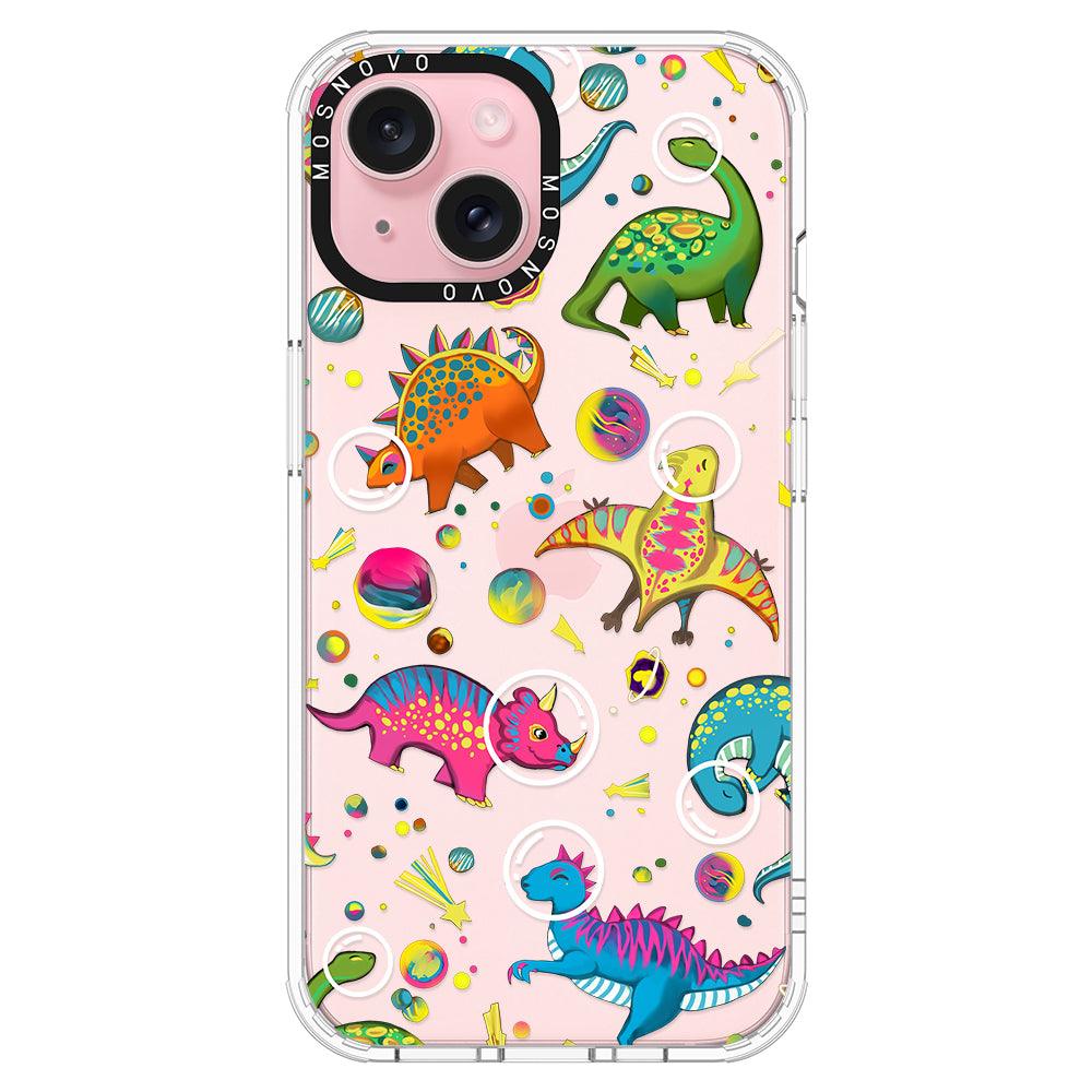 Dinosaur Planet Phone Case - iPhone 15 Case - MOSNOVO