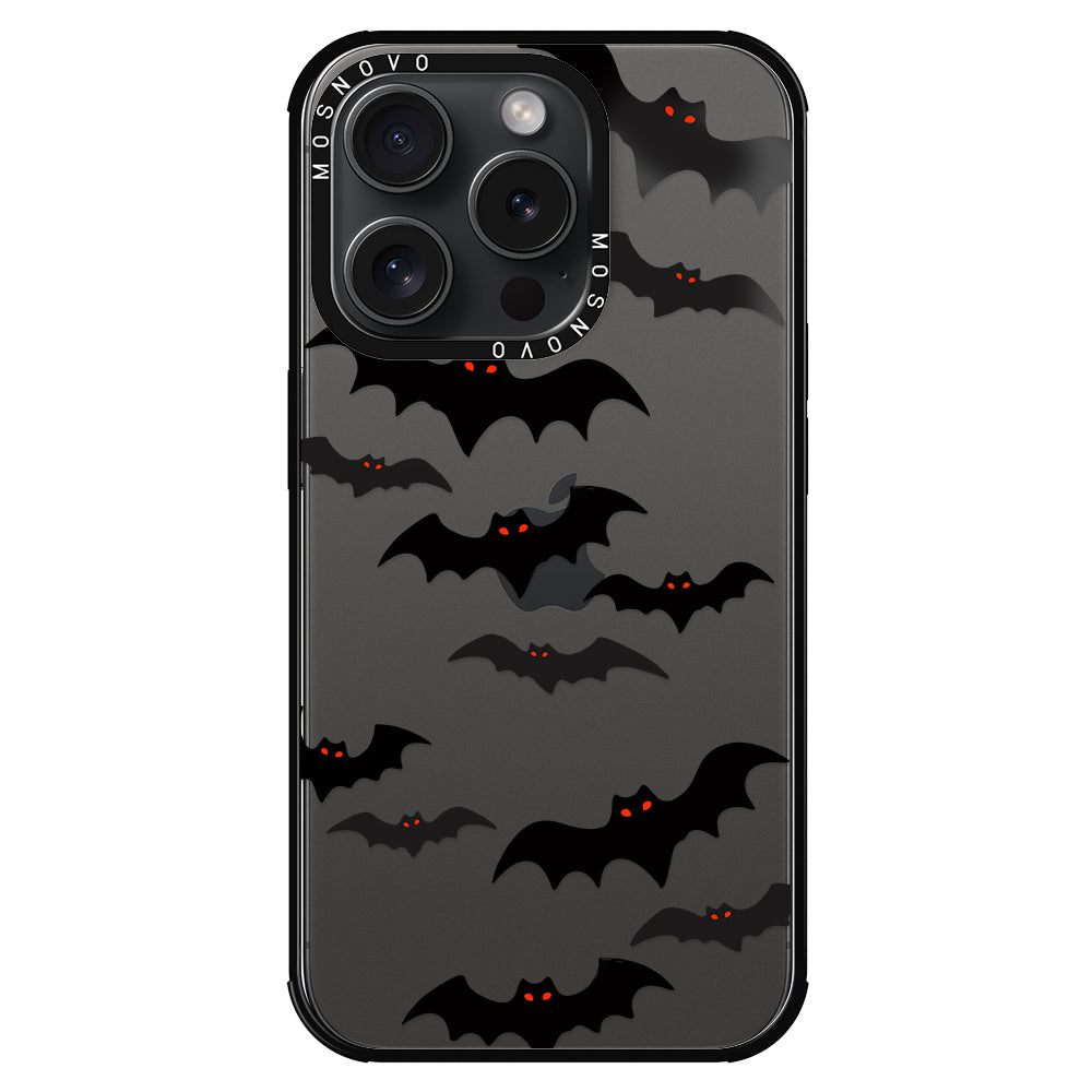 Evil Bat Phone Case - iPhone 15 Pro Case - MOSNOVO