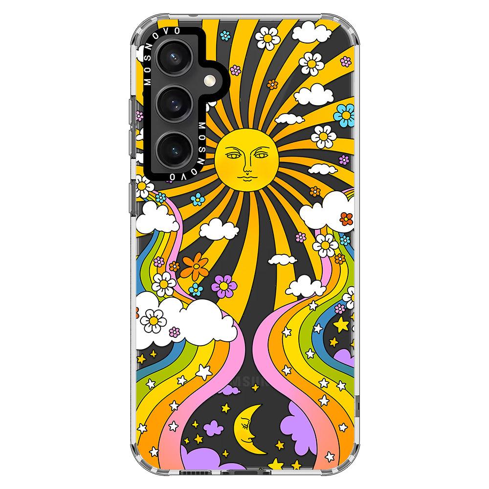 70's Psychedelic Groovy Art Phone Case - Samsung Galaxy S23 FE Case