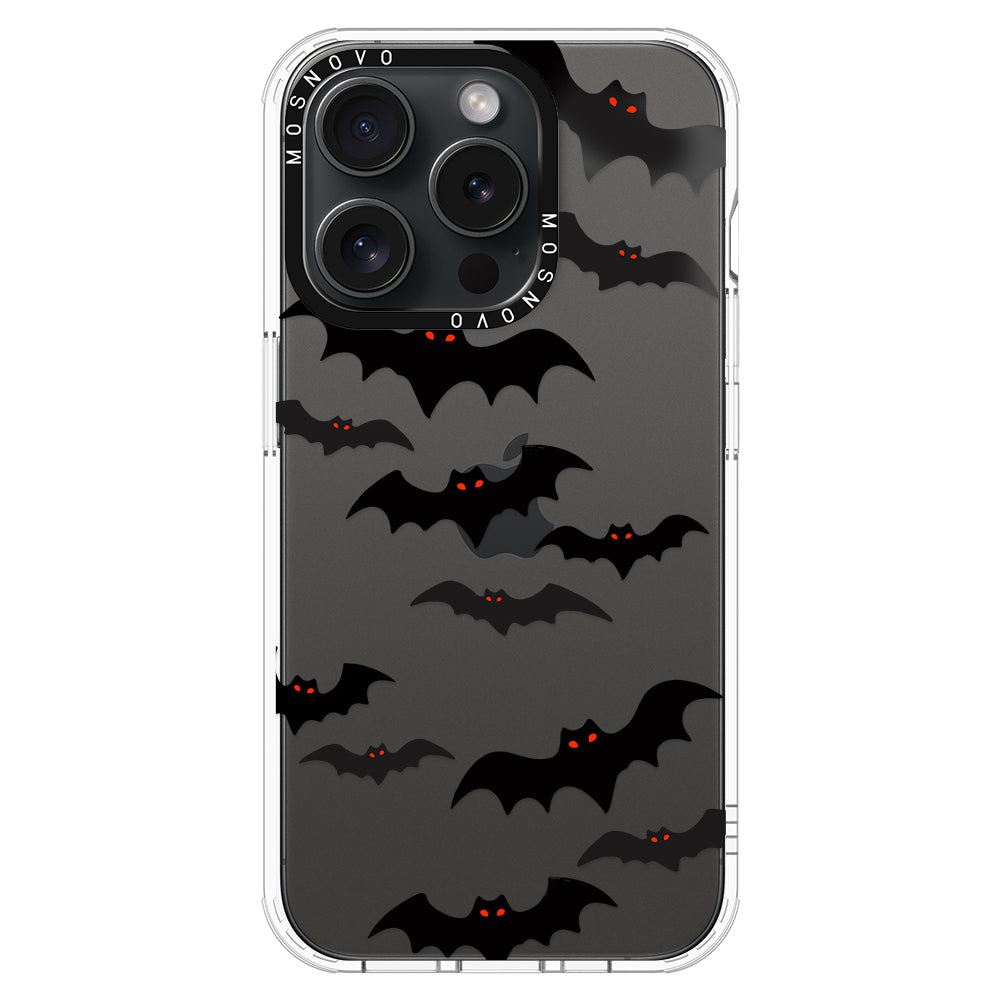 Evil Bat Phone Case - iPhone 15 Pro Case - MOSNOVO