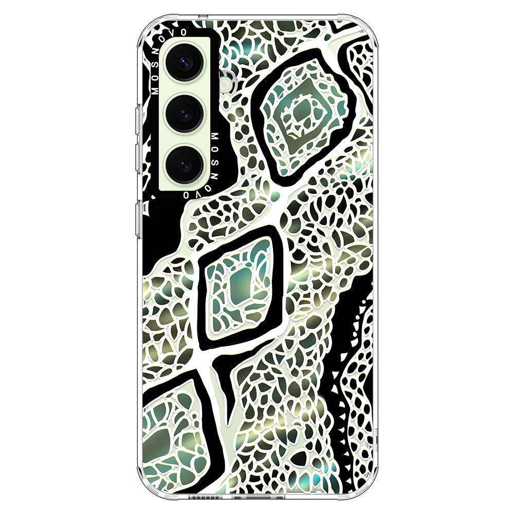 Jade Snake Phone Case - Samsung Galaxy S24 Case - MOSNOVO