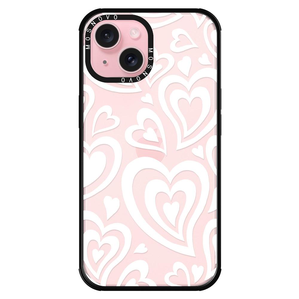 Twist Heart Phone Case - iPhone 15 Plus Case - MOSNOVO