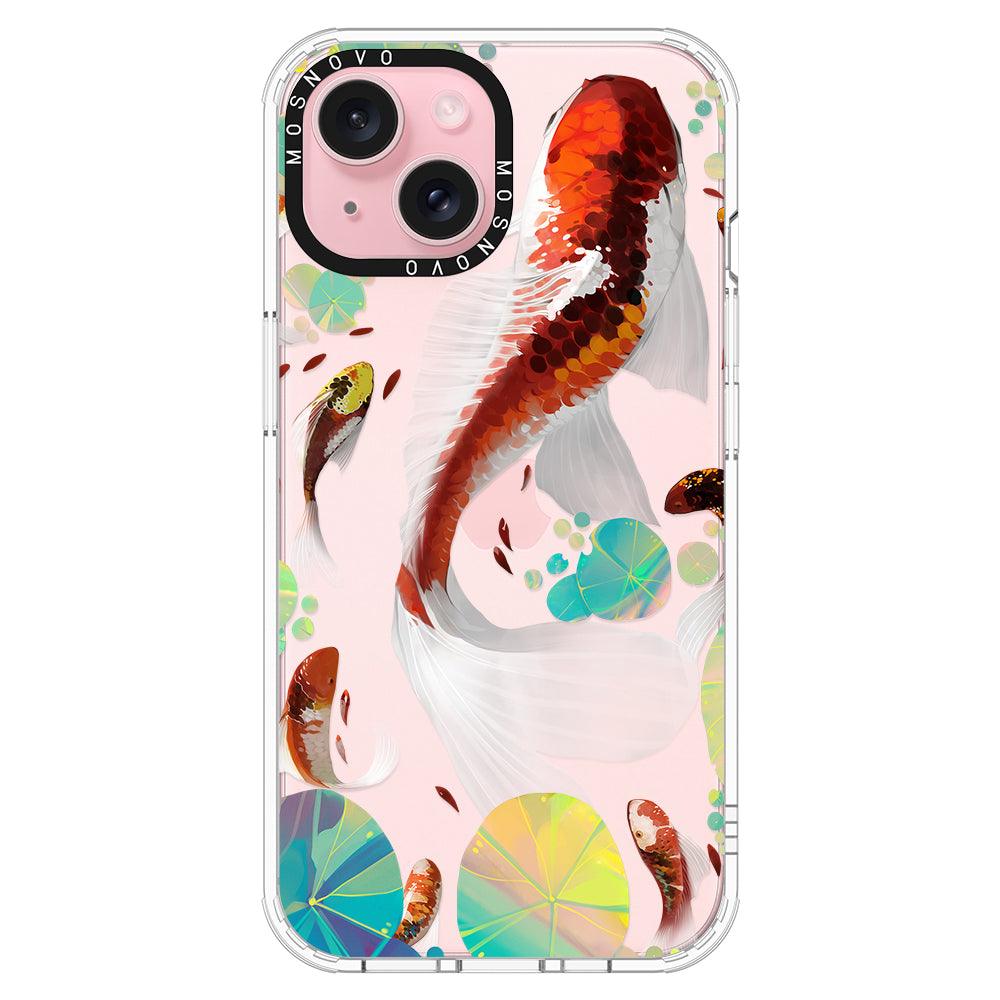 Koi Art Phone Case - iPhone 15 Case - MOSNOVO