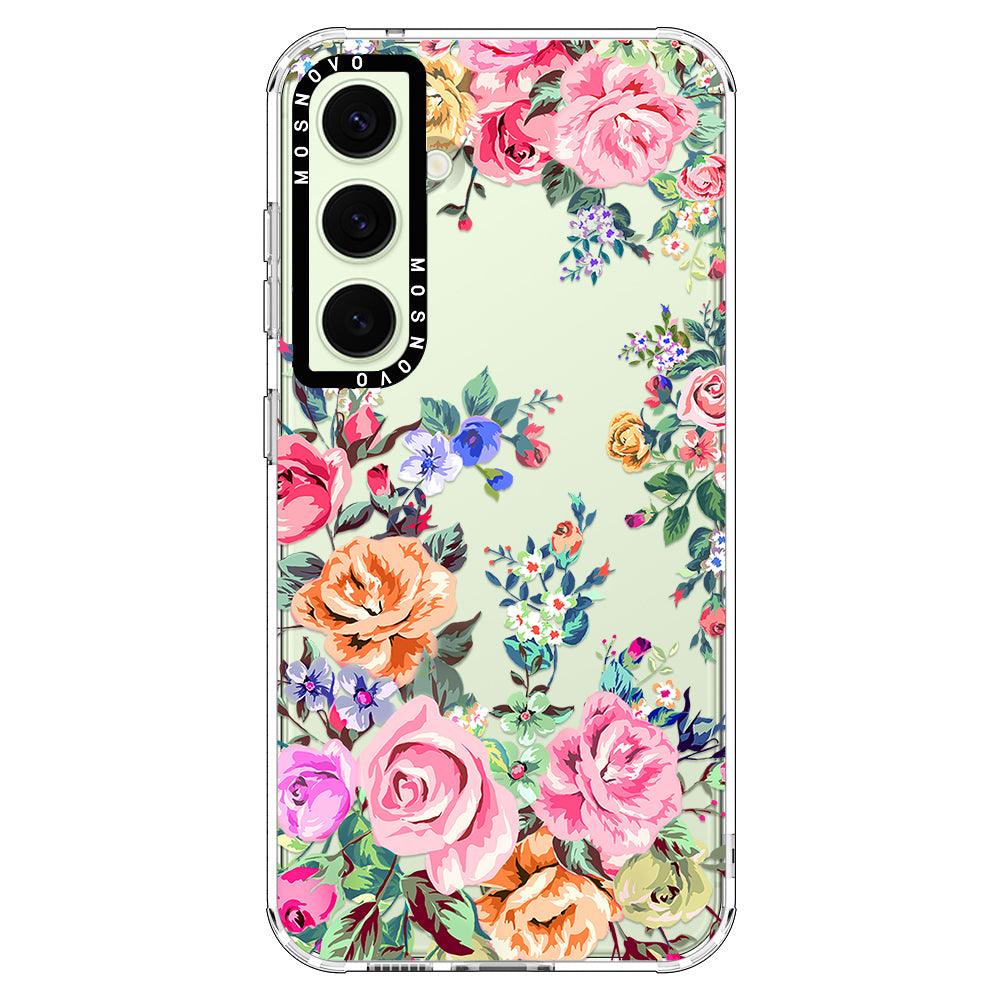 Rose Garden Phone Case - Samsung Galaxy S24 Plus Case - MOSNOVO