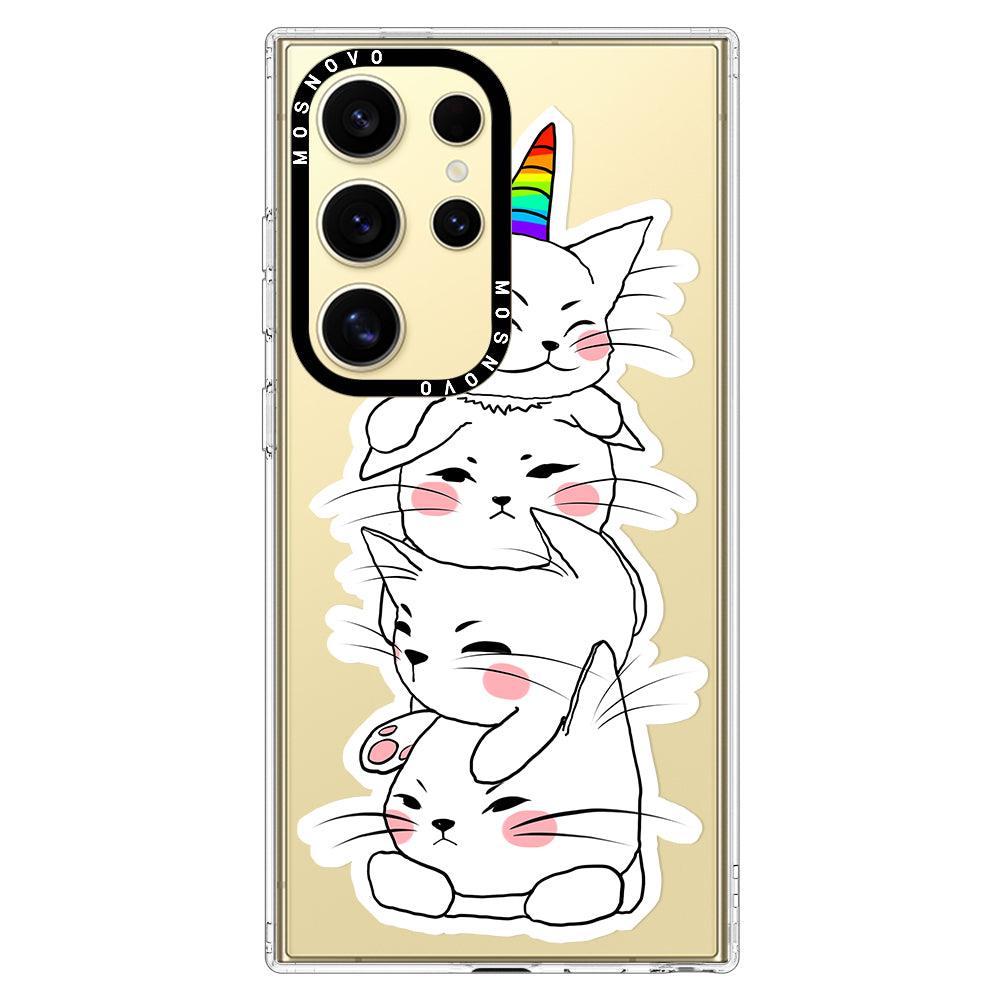 Squishcat Phone Case - Samsung Galaxy S24 Ultra Case - MOSNOVO