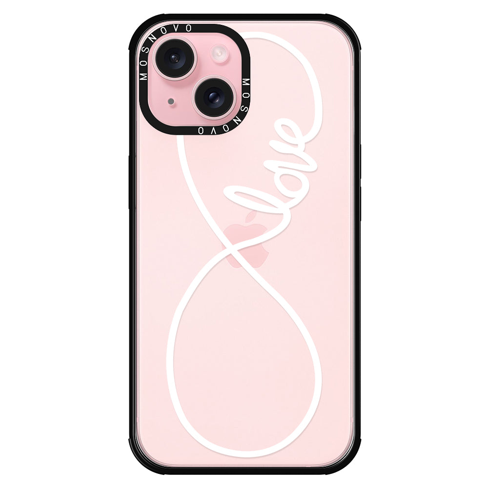 Infinity Love Phone Case - iPhone 15 Case - MOSNOVO