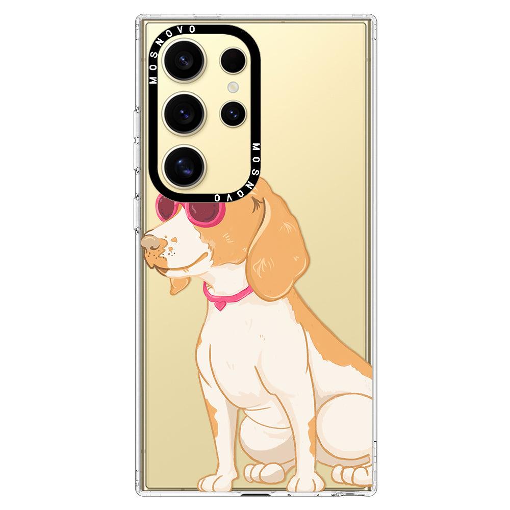 Cute Beagle Phone Case - Samsung Galaxy S24 Ultra Case - MOSNOVO