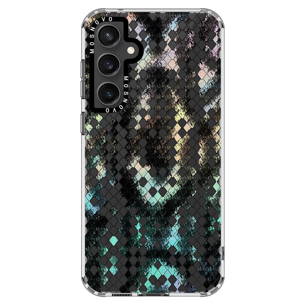 Rainbow Snake Print Phone Case - Samsung Galaxy S23 FE Case