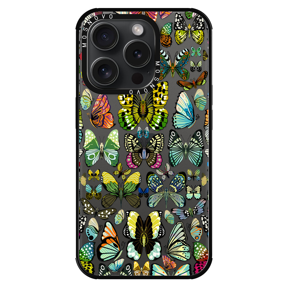 Butterflies Phone Case - iPhone 15 Pro Case - MOSNOVO