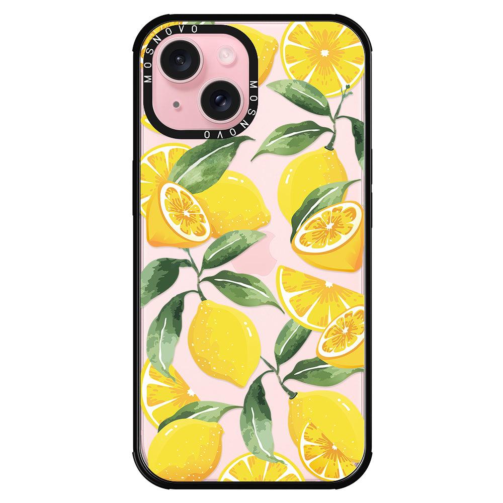 Lemon Phone Case - iPhone 15 Plus Case - MOSNOVO