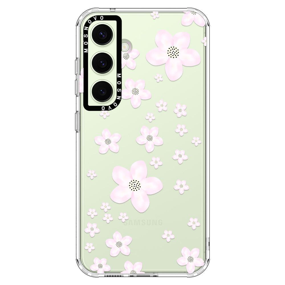 Pink Cherry Blossoms Phone Case - Samsung Galaxy S24 Plus Case - MOSNOVO