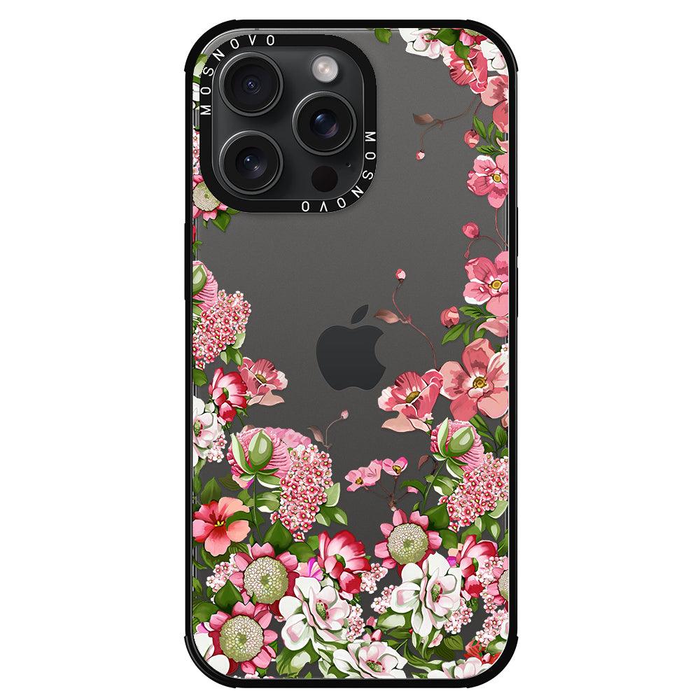 Blooms Phone Case - iPhone 15 Pro Max Case - MOSNOVO