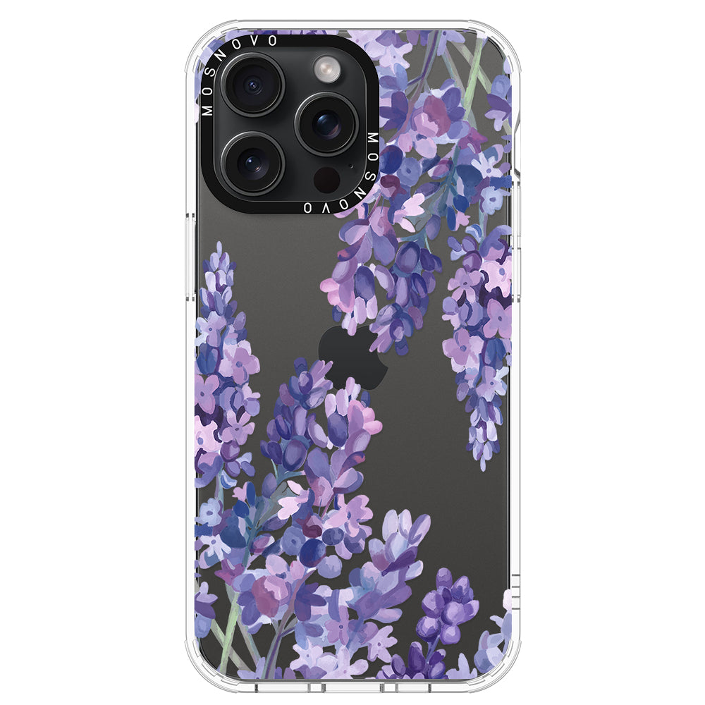 Lavender Phone Case - iPhone 15 Pro Max Case - MOSNOVO