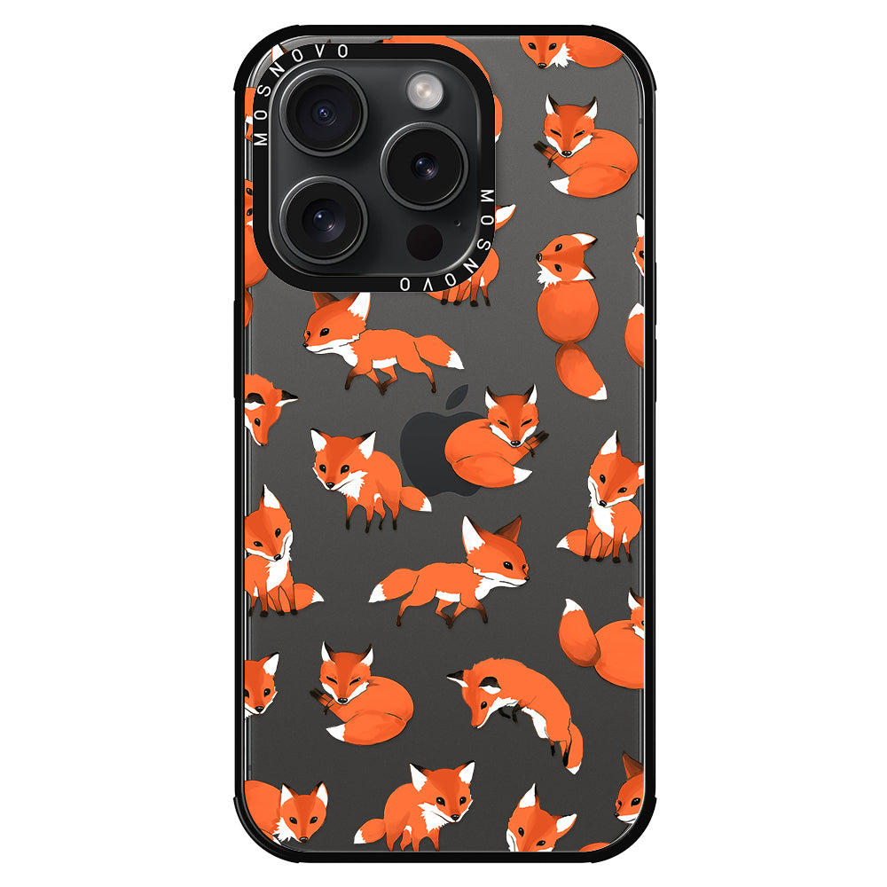 Fox Phone Case - iPhone 15 Pro Case - MOSNOVO