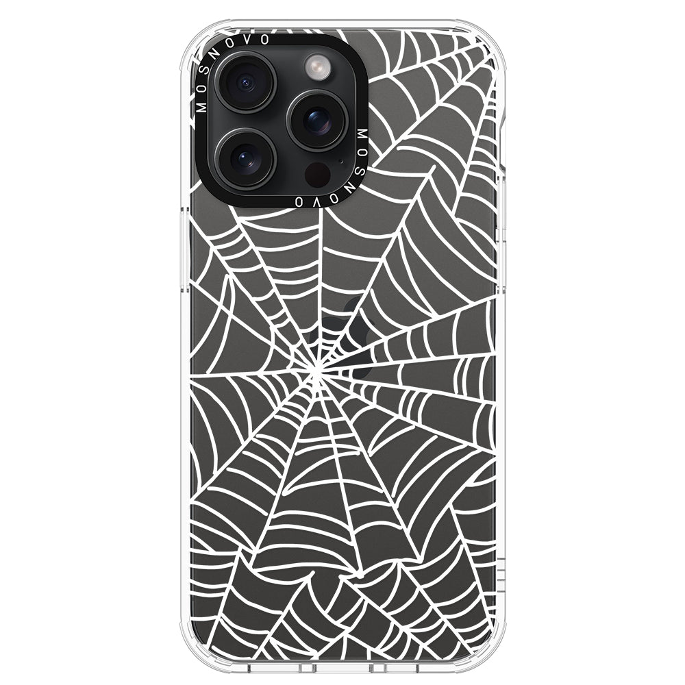 Spider Web Phone Case - iPhone 15 Pro Max Case - MOSNOVO